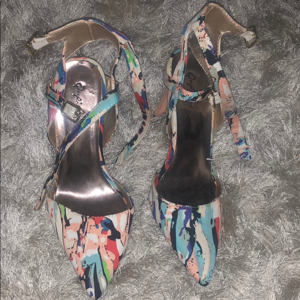 Colorful heels